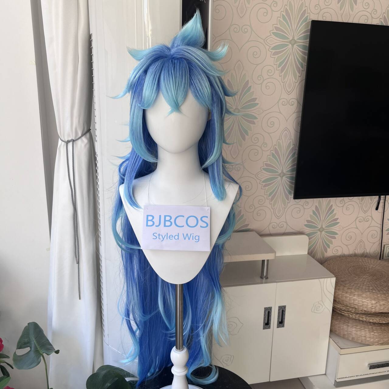 Anime Cosplay Girl Costume - [Styled Wig]Idia Cosplay Wig Anime Twisted