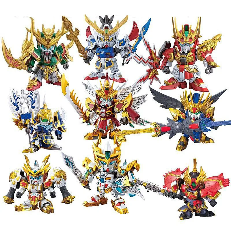 Anime Cosplay Romance - Three Kingdoms Anime Action Figures SD