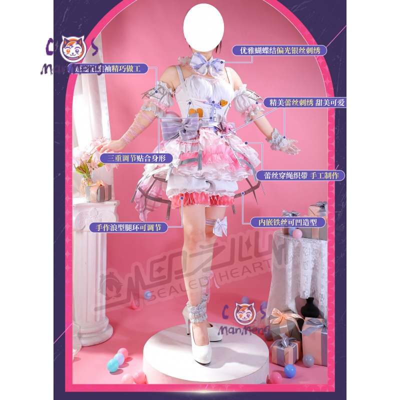 Akiyama Mizuki Amia mzk Anime  - огляд і ціна Anime Cosplay Girl Costume