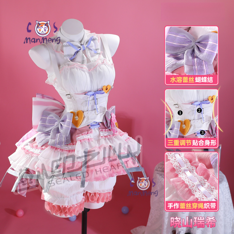 Akiyama Mizuki Amia mzk Anime  - огляд і ціна Anime Cosplay Girl Costume