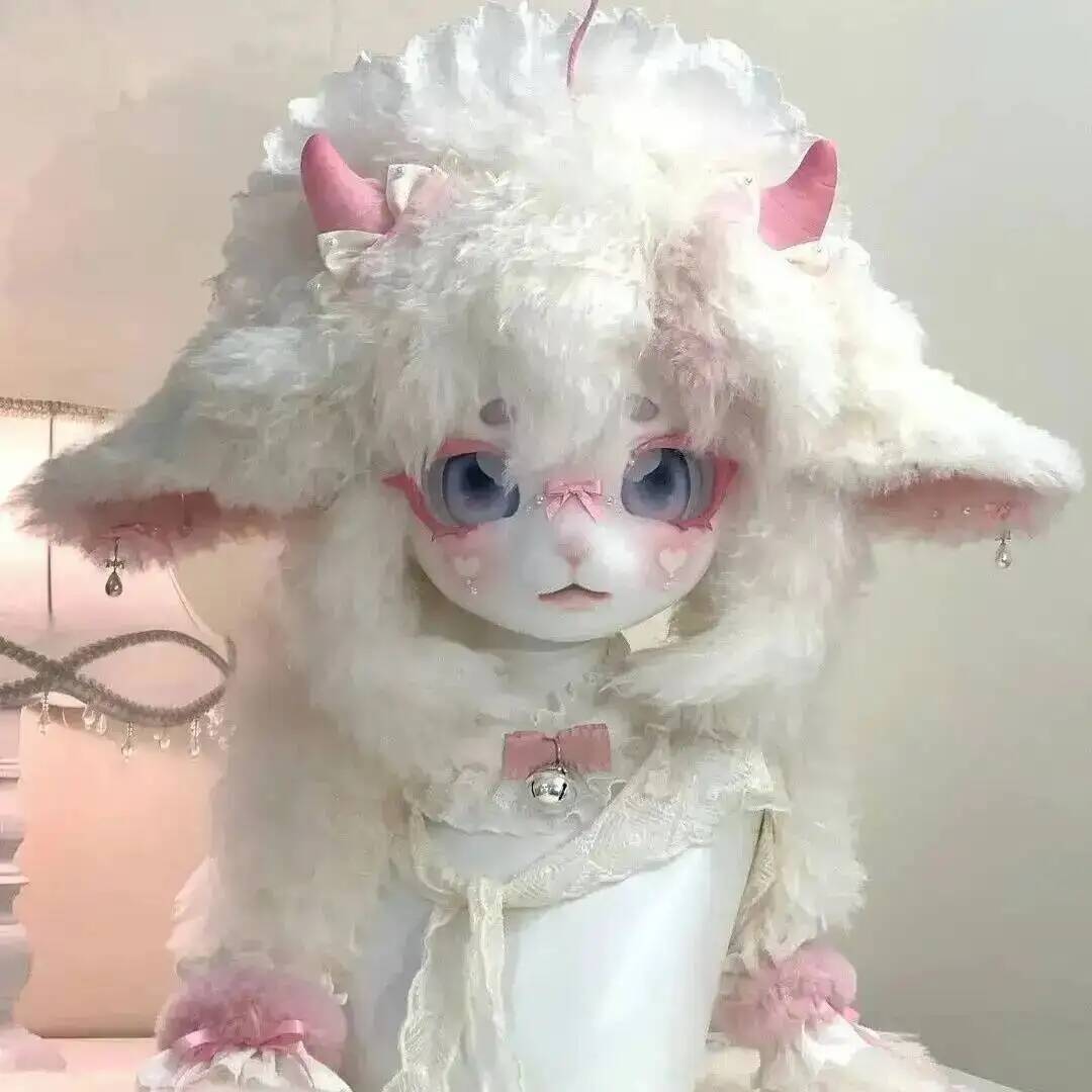 Handmade Kig Fursuit Head Cute - огляд і ціна Anime Cosplay With Mask