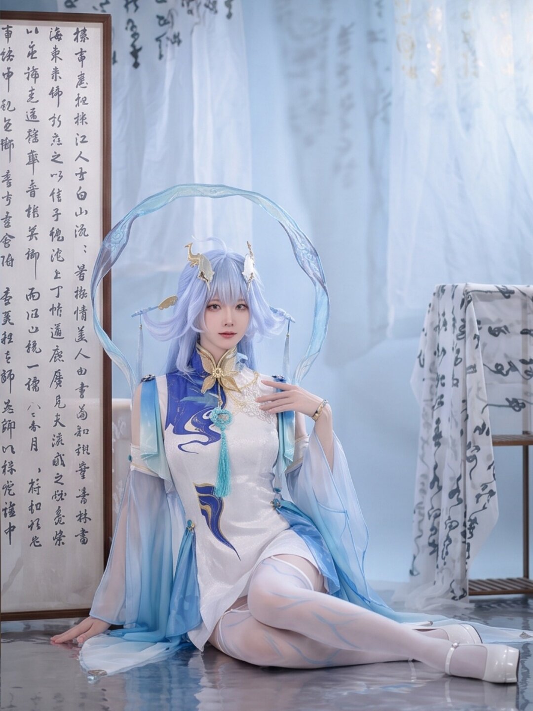 Wuthering Waves Qingxiao Cospl - огляд і ціна Anime Cosplay Dress For Women