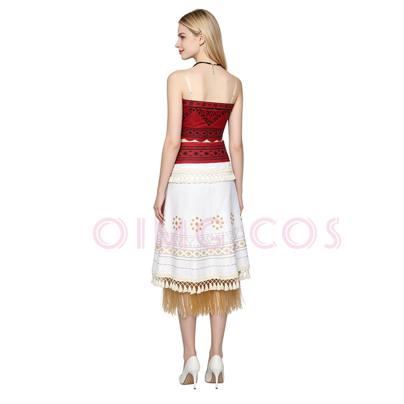 Moanaa Maui‌i Cosplay Costume  - огляд і ціна Anime Cosplay Girl Costume