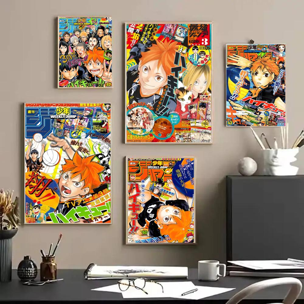 H-Haikyu Anime Poster Stickers - огляд і ціна Anime Cosplay Wallpaper