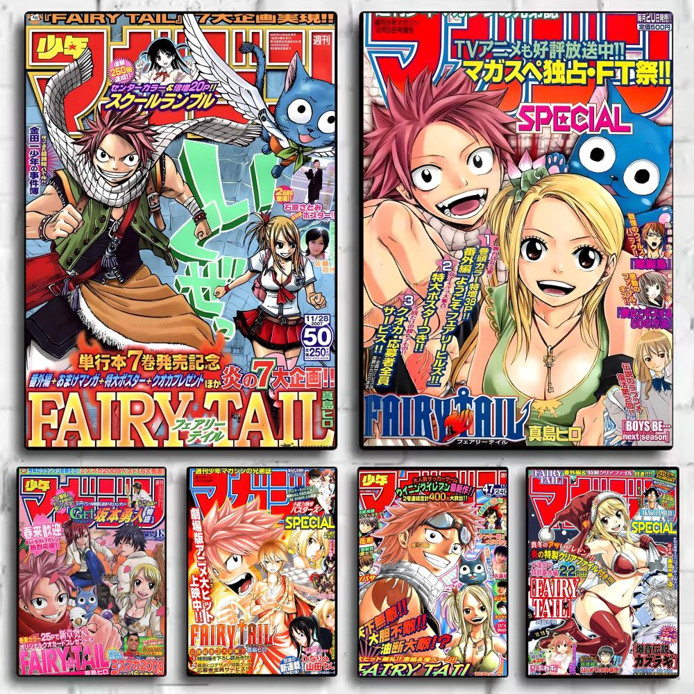 F-Fairy Tail Anime Poster Stic - огляд і ціна Anime Cosplay Wallpaper