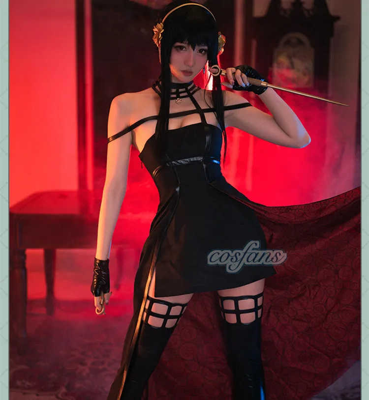 Spy X Family Yor Forger Cospla - огляд і ціна Spy Family Outfit