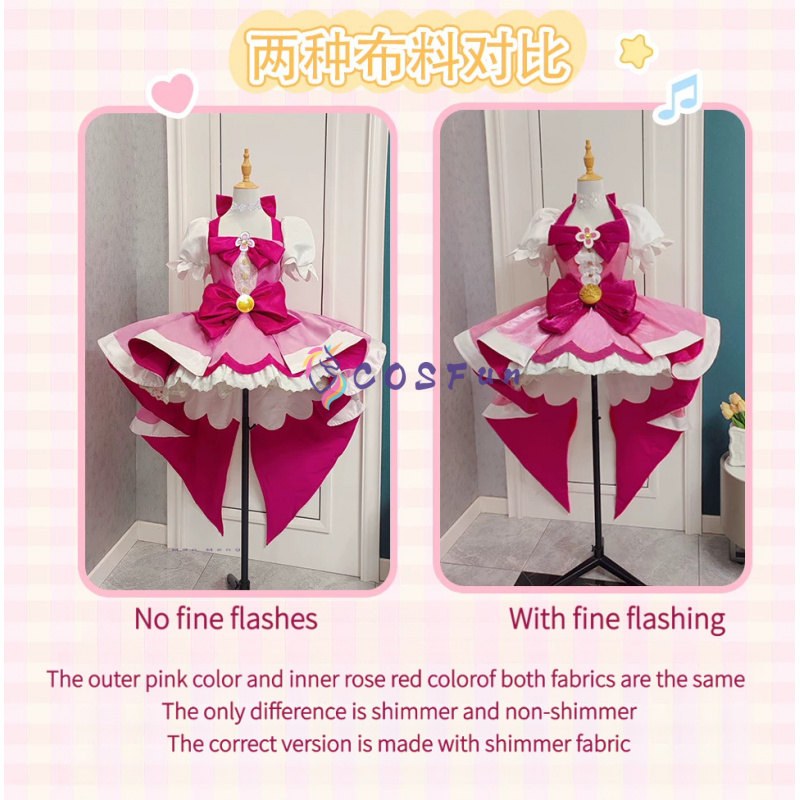 Pretty Cure Haruno Haruka Cosp - огляд і ціна Anime Cosplay Dress For Women