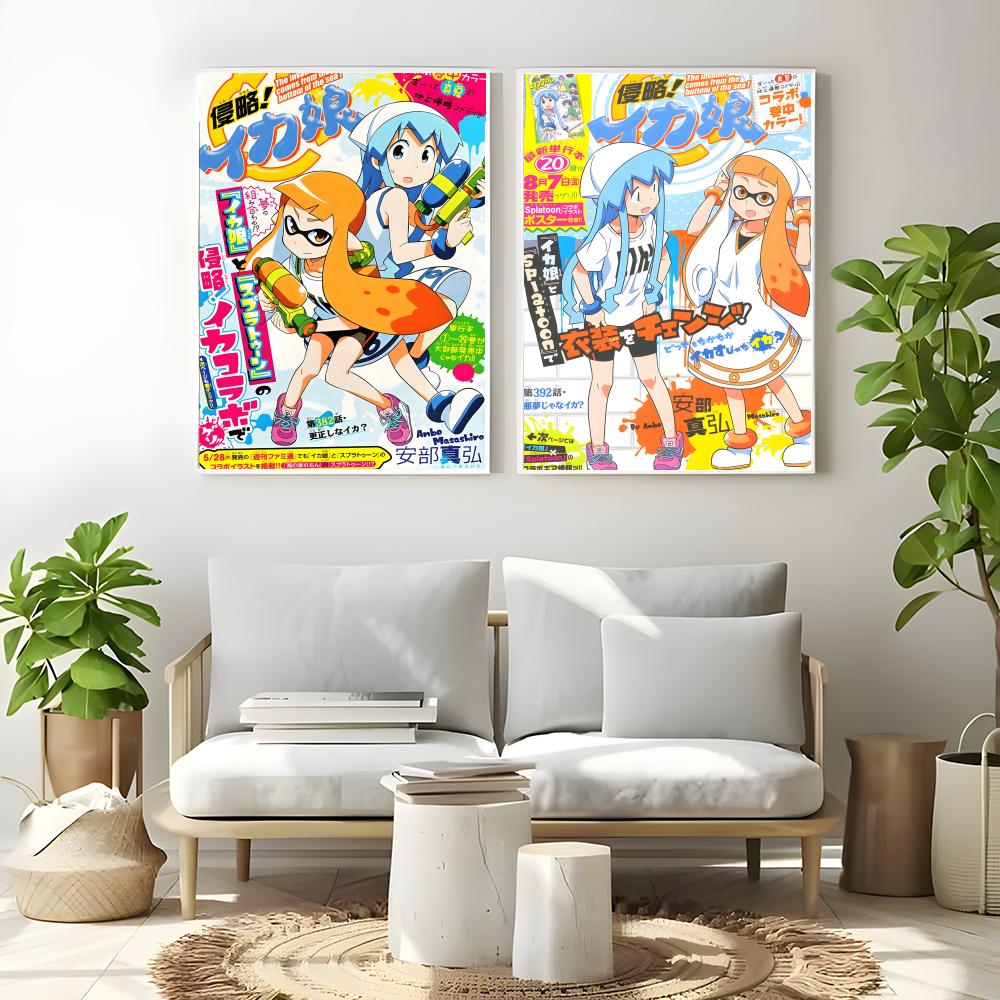 Anime Squid Girl Poster High-d - огляд і ціна Anime Cosplay Wallpaper