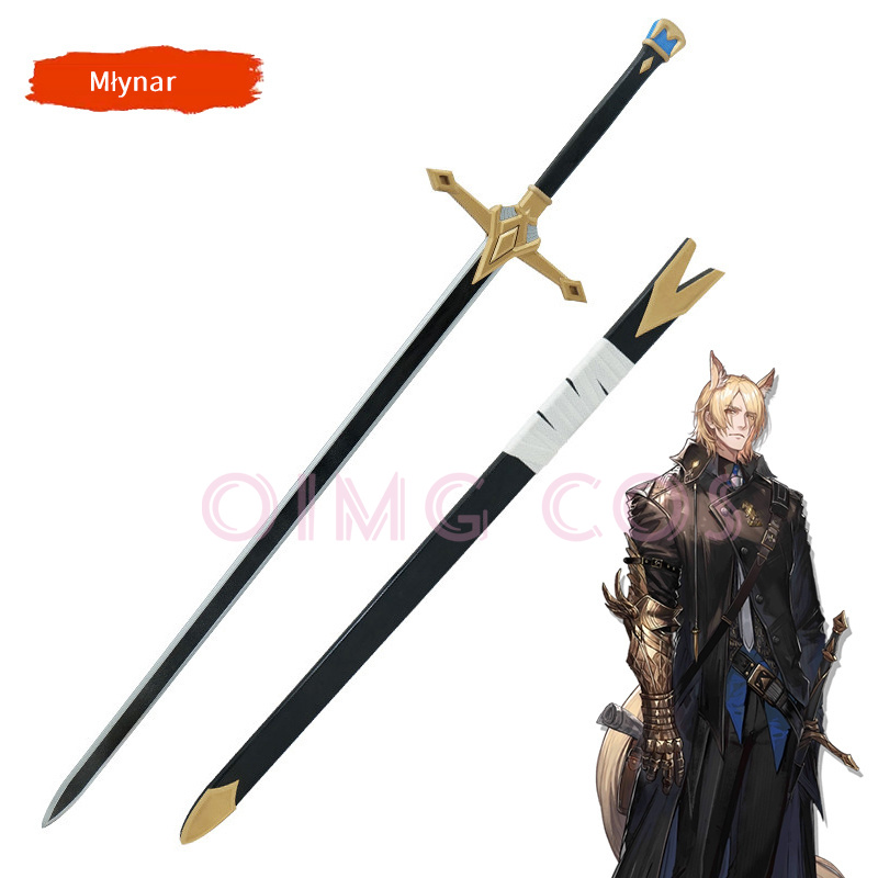 Arknights Mlynar Cosplay Props - огляд і ціна Anime Cosplay Sword