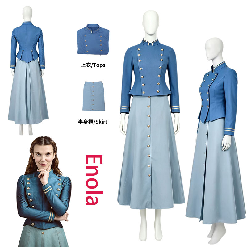 WHH Movie Enola Cosplay Costum - огляд і ціна Anime Cosplay Girl Costume
