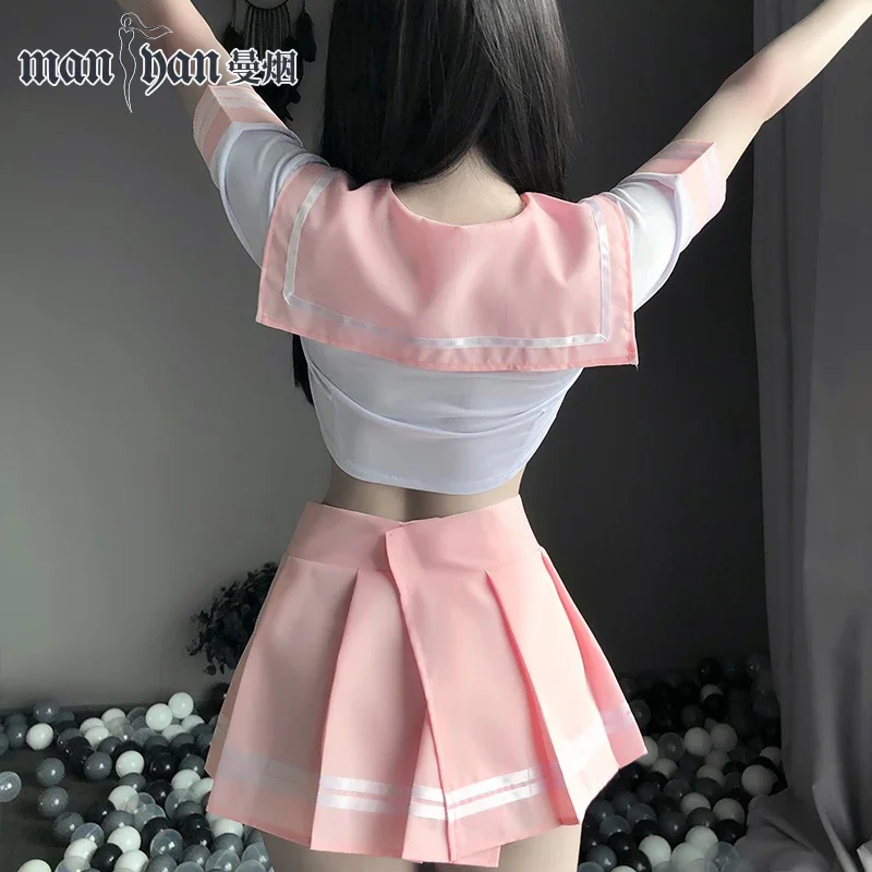 2026 Korean Short Shirt Pleate - огляд і ціна Anime Cosplay Korean Girl