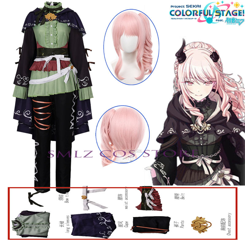 Anime PJSK Hermit Akiyama Mizu - огляд і ціна Anime Cosplay Dress For Women