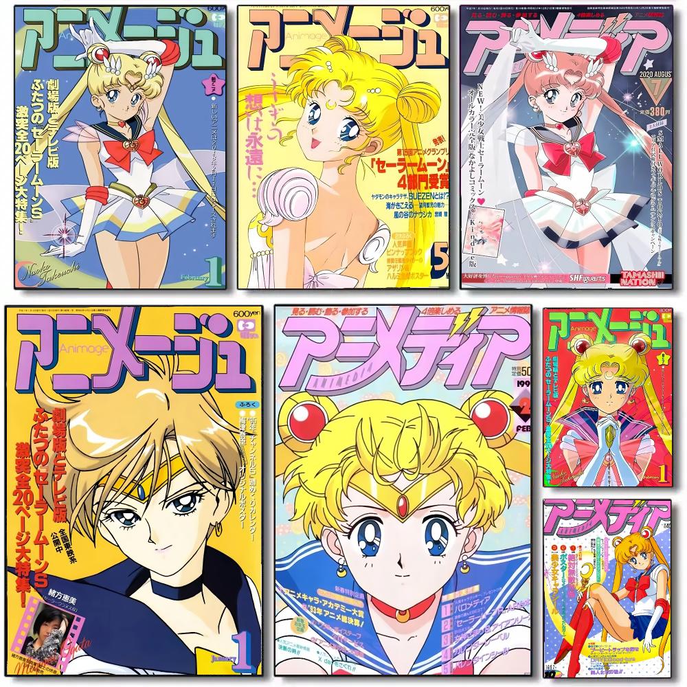 Anime S-Sailor Moon Poster Wal - огляд і ціна Anime Cosplay Wallpaper