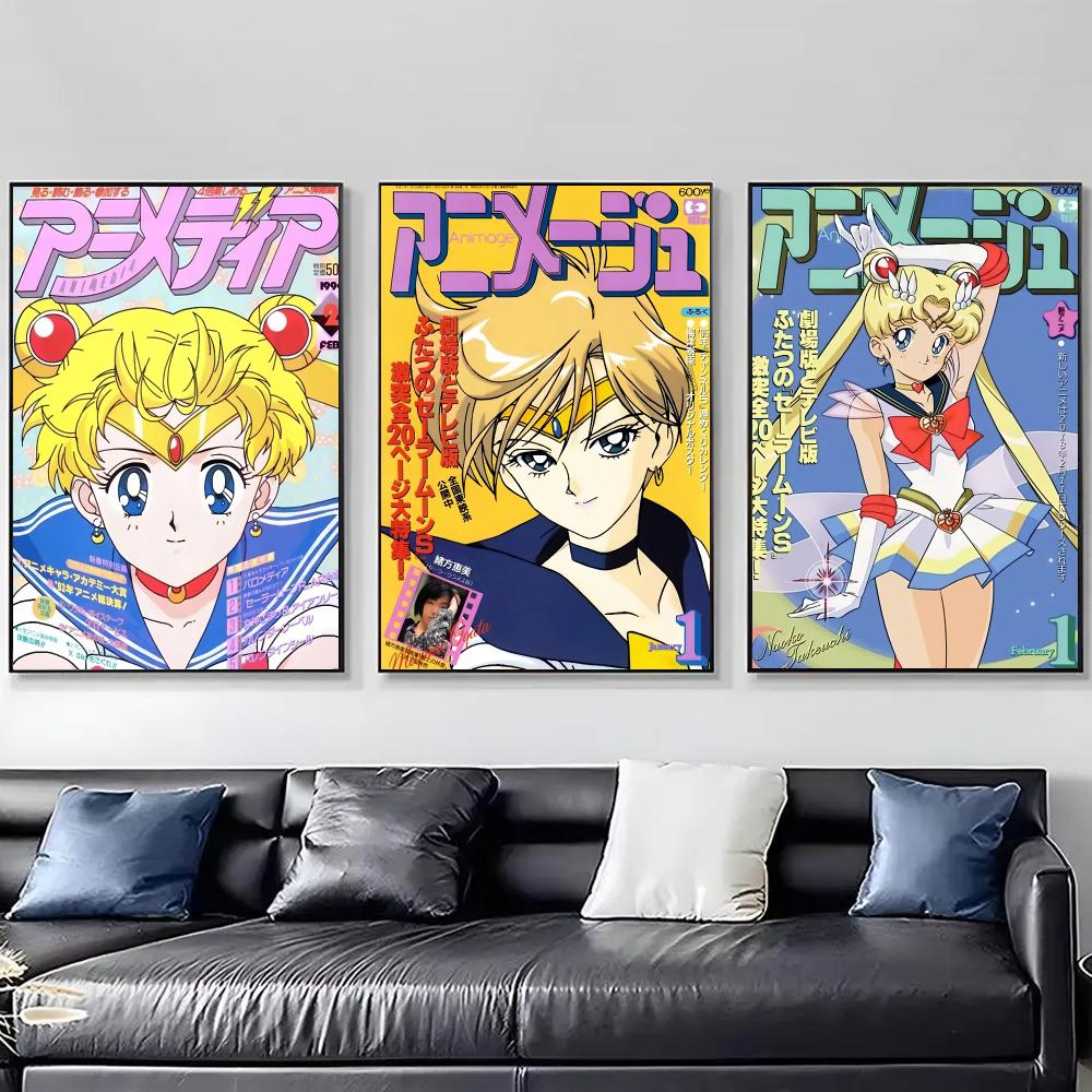 Anime S-Sailor Moon Poster Wal - огляд і ціна Anime Cosplay Wallpaper