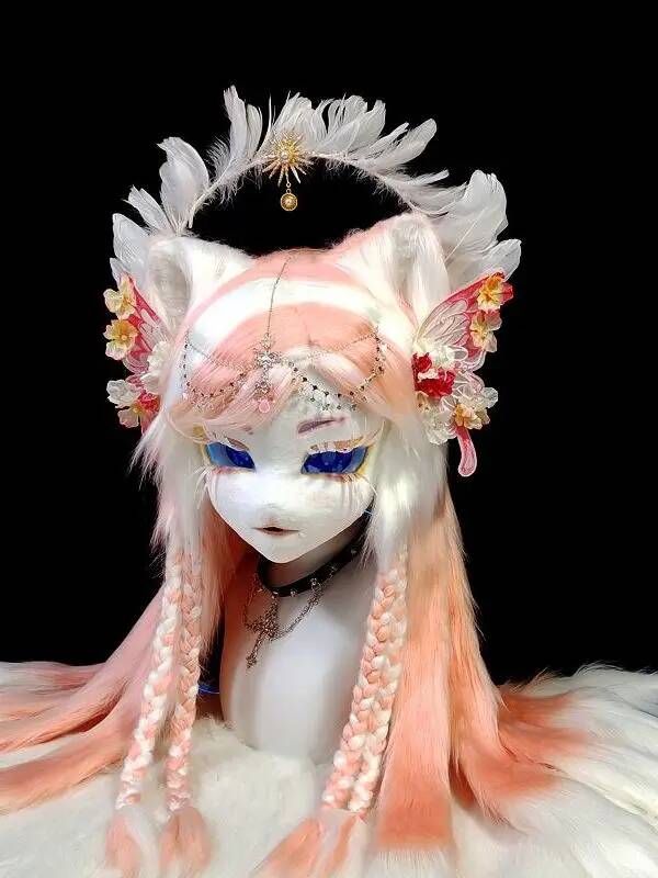 Handmade Kig Fursuit Head, Cut - огляд і ціна Anime Cosplay With Mask