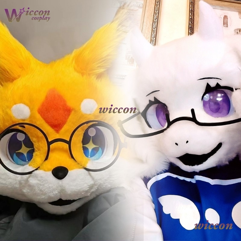 OHaYo 25cm Glasses Fursuit Acc - огляд і ціна Anime Cosplay With Mask
